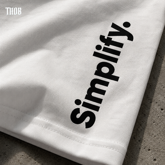 Simplify.